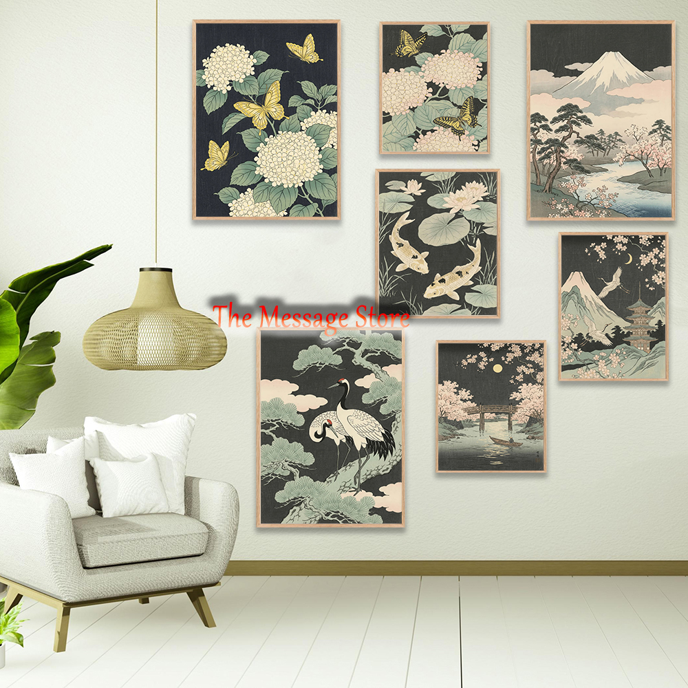 Japanese Lifestyle And Traditions - Japanese Cherry Bloom Fuji River Traditional