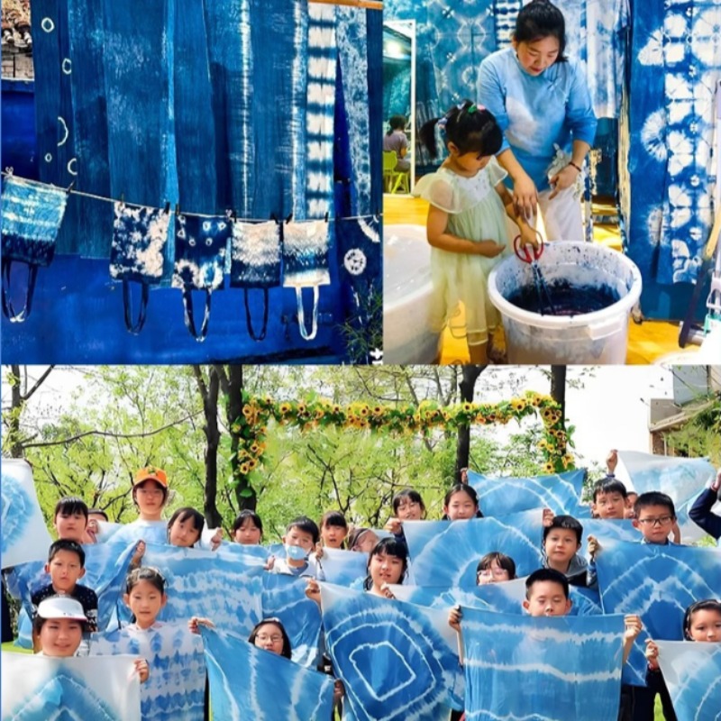 Indigo Dye Kit - 40g Indigo Mud Paste Vegetable Dye