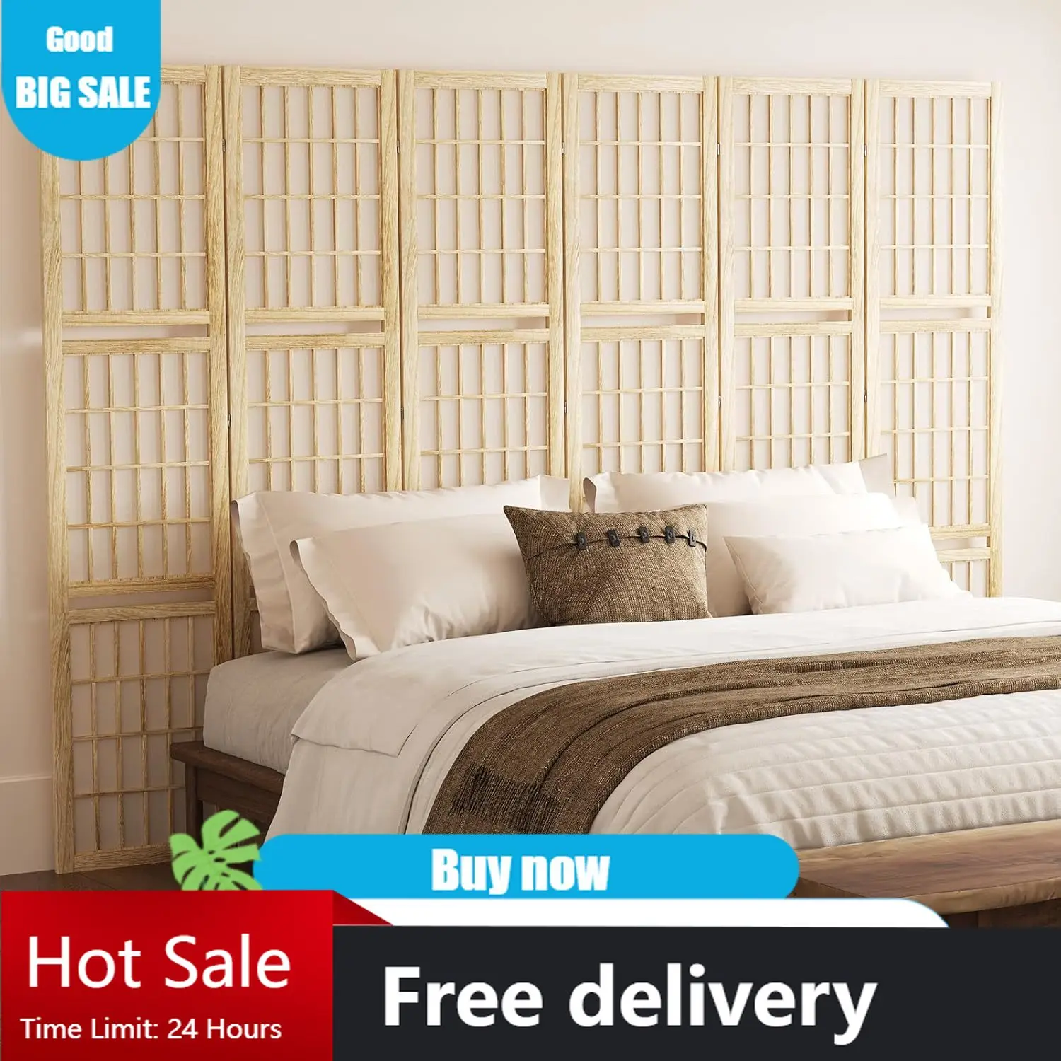Shoji Screen Divider - BestsellerBestsellerBestsellerFinally Organized 5.6FT Room Divider and