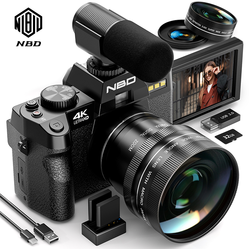NBD S100F 48MP 4K Digital Came - Japanese Lifestyle Vlog reseña y precio