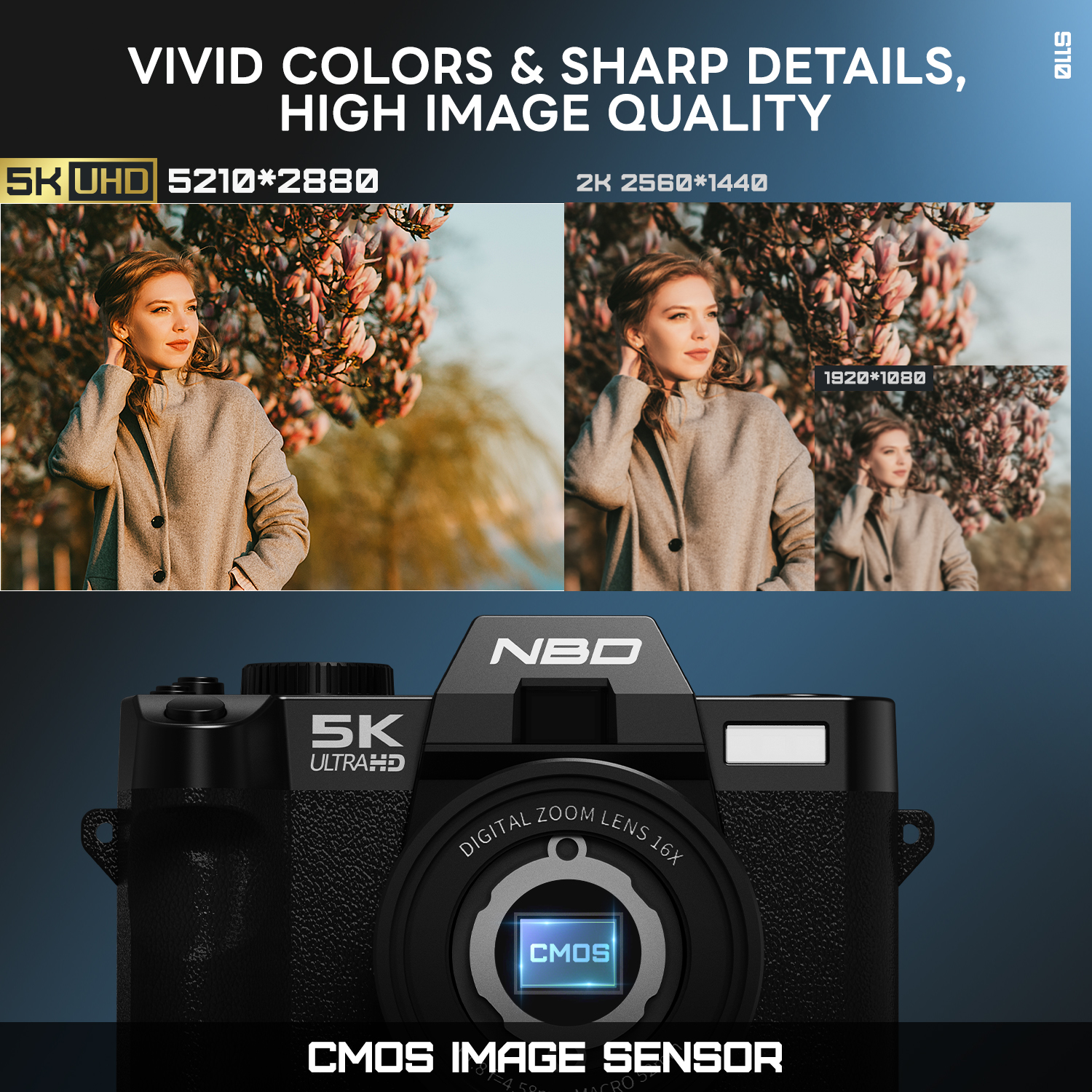 NBD 5K&48MP Digital Camera wit - Japanese Lifestyle Vlog reseña y precio