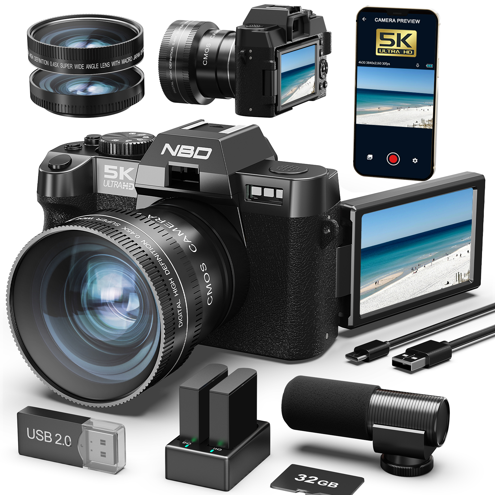 NBD Digital Cameras 5K&48MP Ph - Japanese Lifestyle And Traditions reseña y precio