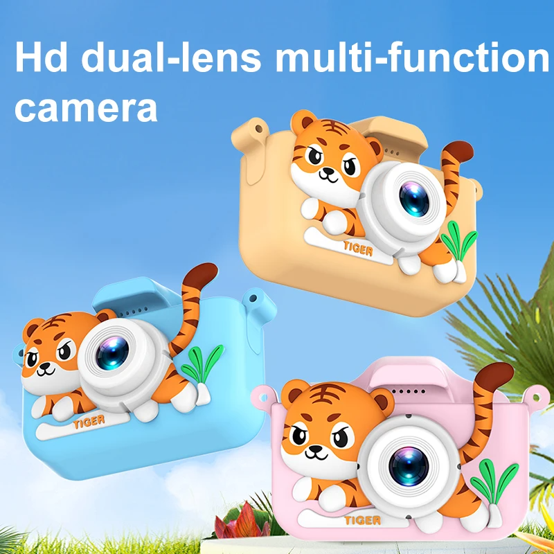 Kids Mini Camera Cartoon Tiger - Japanese Kids Lifestyle reseña y precio