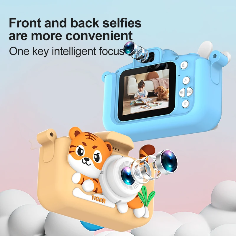 Kids Mini Camera Cartoon Tiger - Japanese Kids Lifestyle reseña y precio