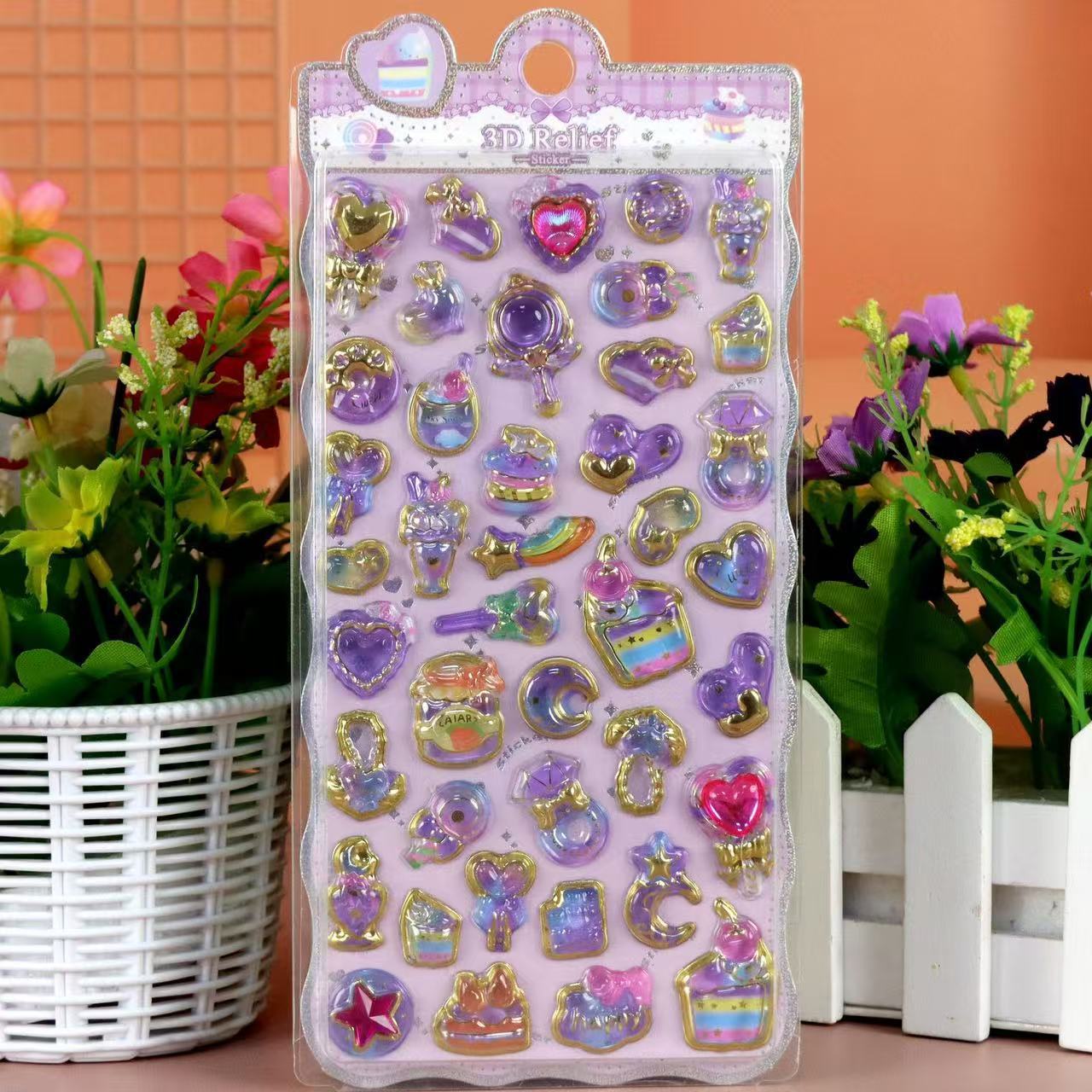 8pcs Japanese Style 3D Crystal - Japanese Kids Lifestyle reseña y precio