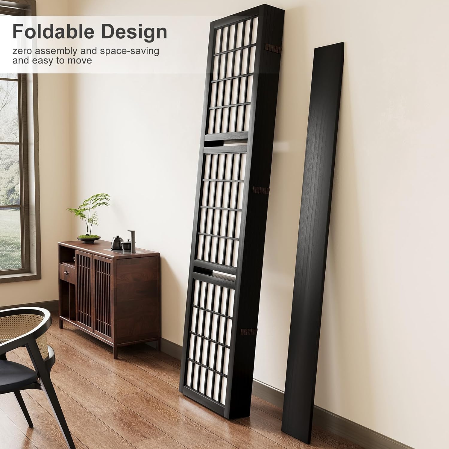 Room Divider with Shelves, 66. - Shoji Screen Divider reseña y precio