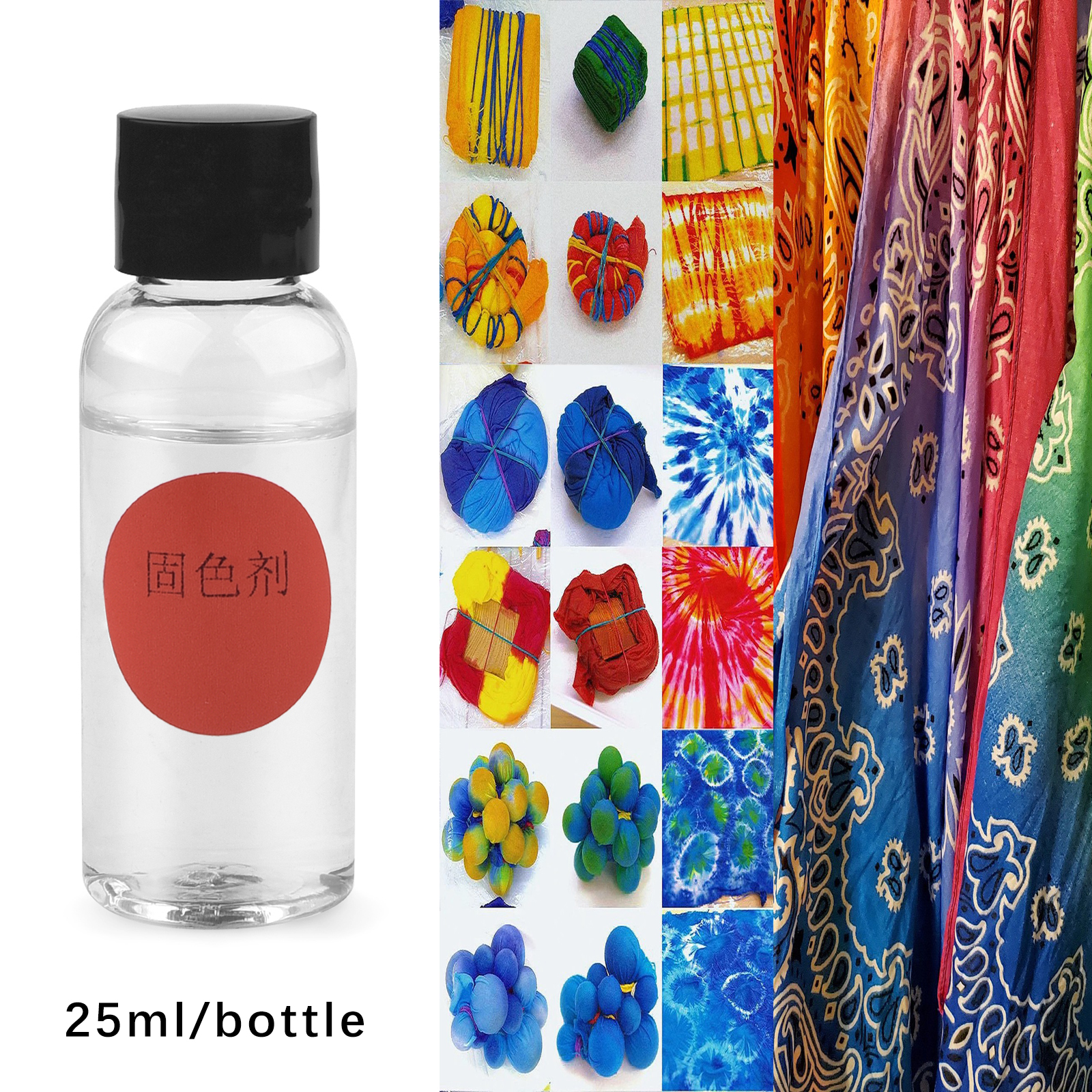 25ml Tie Dye Fixing Agent Form - Indigo Dye Kit reseña y precio