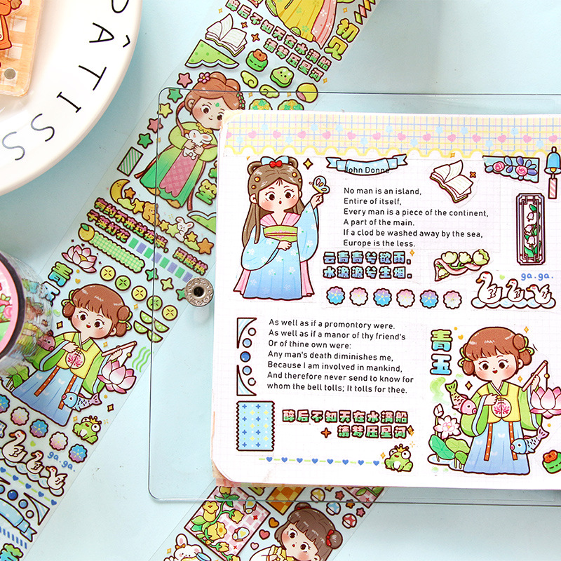 TIANZI 50mmx5m Scrapbooking St - Japanese Girl Lifestyle reseña y precio