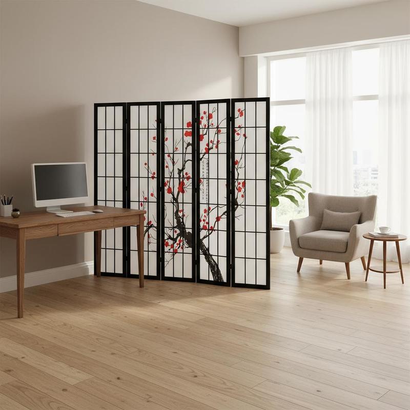 Japanese Shoji Screen 6 Panel  - Shoji Screen Divider reseña y precio