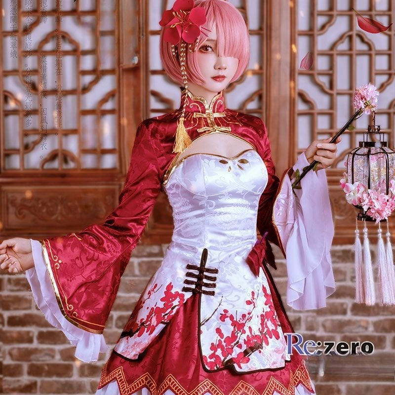 Rem Ram Cosplay Cheongsam Anim - Japanese Girl Lifestyle reseña y precio