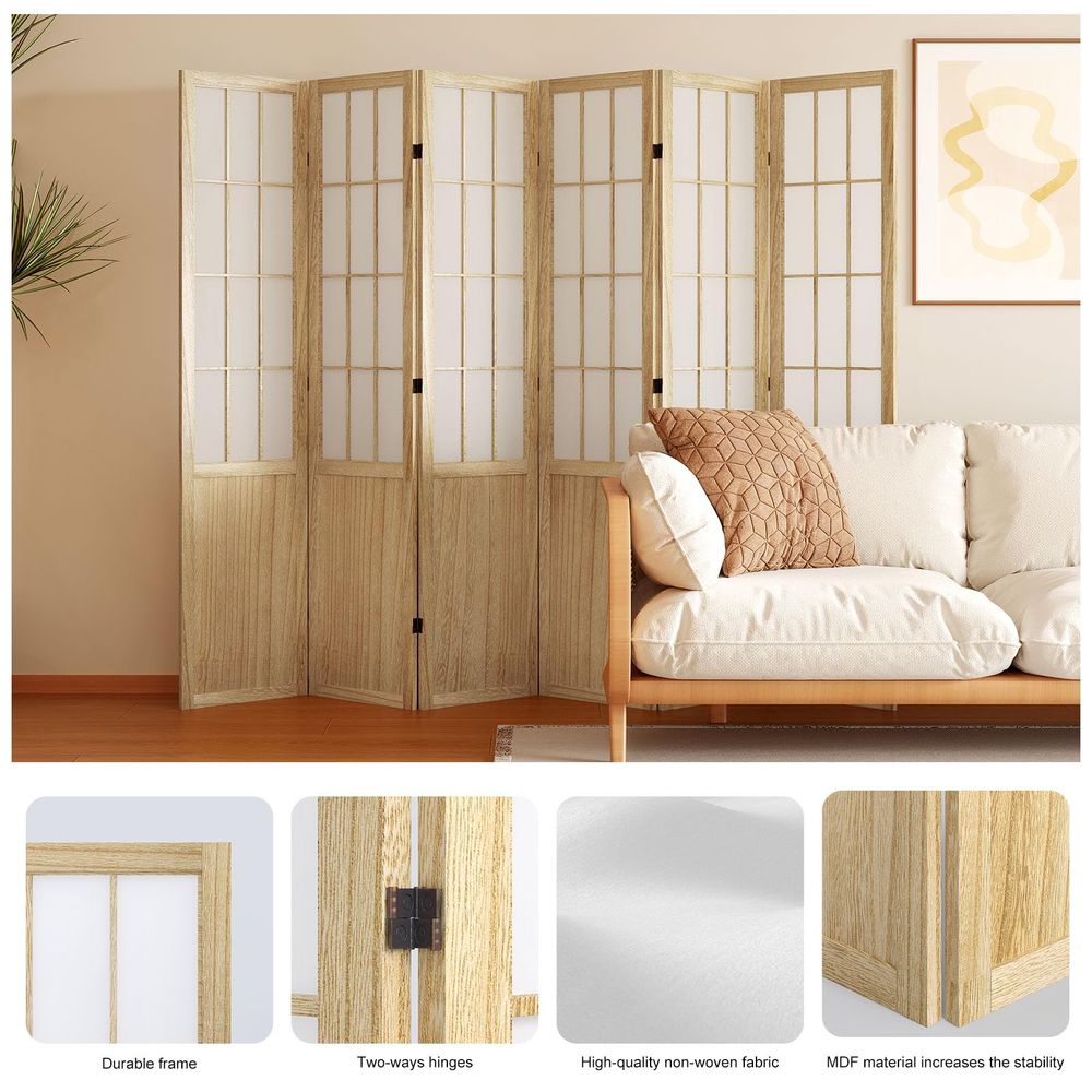 Divider, 66.9Inch Tall Japanes - Shoji Screen Divider reseña y precio