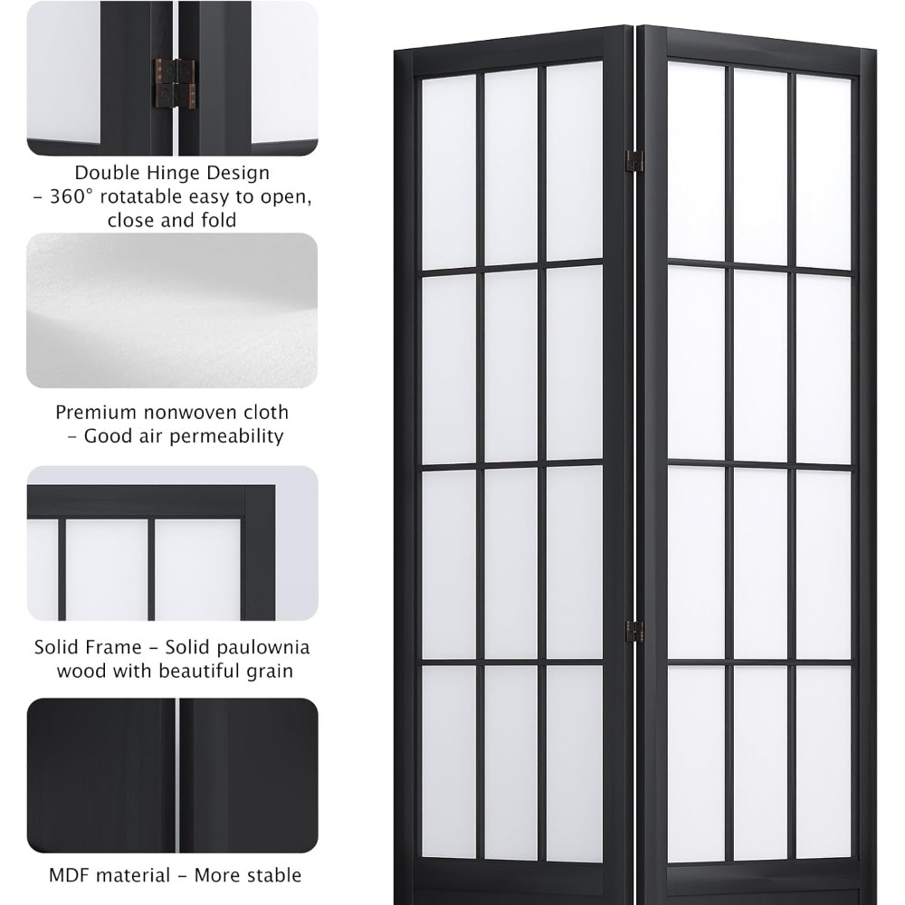 Room Divider and Folding Porta - Shoji Screen Divider reseña y precio