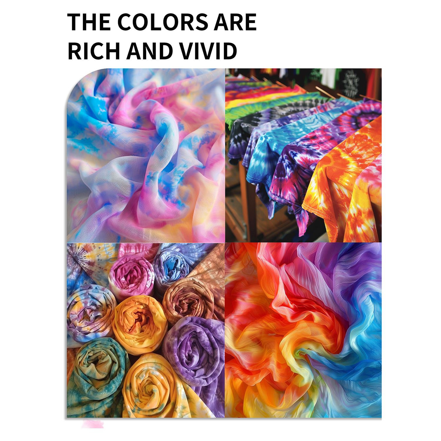 6 Color/Set 10g Fabric Tie Dye - Indigo Dye Kit reseña y precio